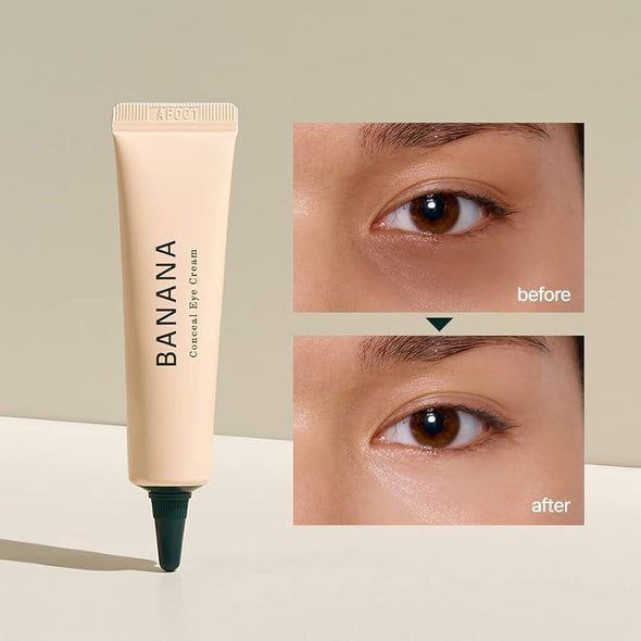 Shaishaishai Banana Conceal Eye Cream/ كونسيلر و كريم عين بمستخلص الموز