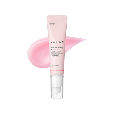 Medicube PDRN Pink Peptide Eye Cream/ كريم العين الوردي بالبيبتايدز و PDRN