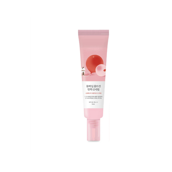 Round Lab Camellia Deep Collagen Firming Sun Serum/ كريم الشمس بالكولاجين من راوند لاب