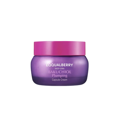 EQQUALBERRY Bakuchiol Plumping Capsule Cream/ مرطب الباكتشويل من إيكوالبيري