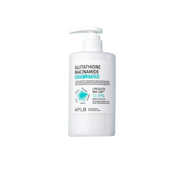 APLB Glutathione Niacinamide Body Lotion/ لوشن للجسم بالنياسنامايد و جلوتاثيون للتفتيح
