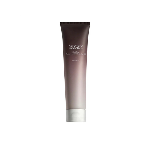 Haruharu Wonder Black Rice Moisture 5.5 Soft Cleansing Gel/  غسول جل بالأرز الأسود لترطيب البشرة