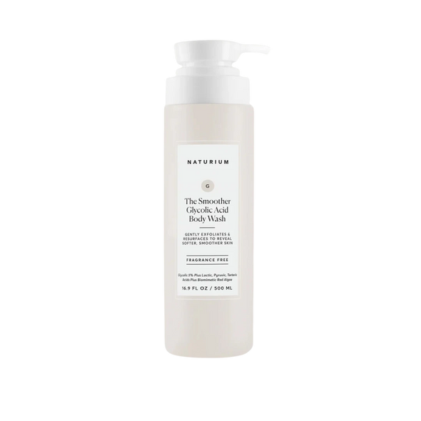 Buy Naturium The Smoother Glycolic Acid Exfoliating Body Wash Online in Oman