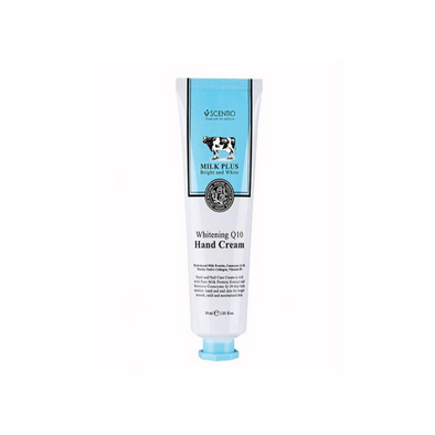 Scentio Milk Plus Whitening Q10 Hand Cream