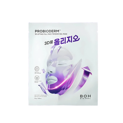 Bio Heal Boh Probioderm 3D Lifting Full Face Tension Gel Mask