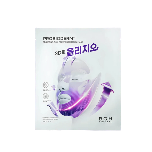 Bio Heal Boh Probioderm 3D Lifting Full Face Tension Gel Mask