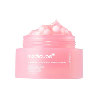 Medicube PDRN Pink Collagen Capsule Cream/ مرطب كبسولات الكولاجين الوردي