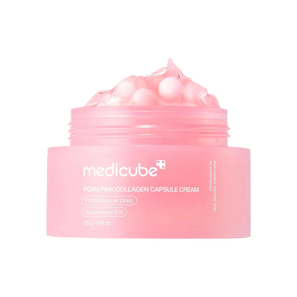 Medicube PDRN Pink Collagen Capsule Cream/ مرطب كبسولات الكولاجين الوردي