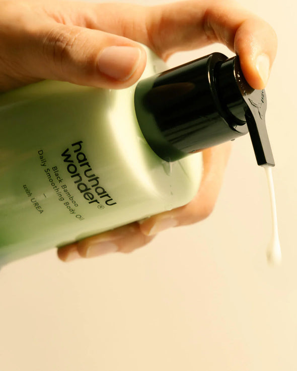 HaruHaru Wonder Black Bamboo Daily Smoothing Body Oil/ زيت تنعيم الجسم بالبامبو