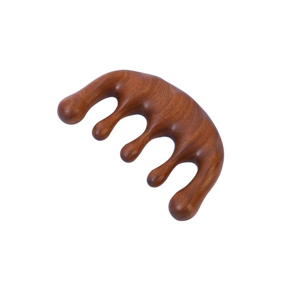 Wooden Massage Comb for Head and Scalp