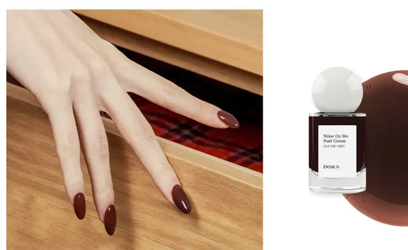 Beauty of Joseon Dear.A Shine On Me Nail Color - #SE18 Café Napoli: Bright brown color - Oman