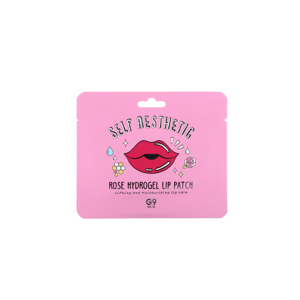 Self aesthetic rose hydrogel lip patch
