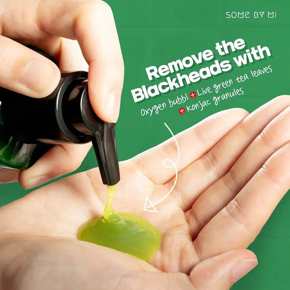Shop SOME BY MI Bye Bye Blackhead 30 Days Miracle Green Tea Tox Bubble Cleanser in Oman