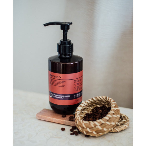 Caffeine Biome Shampoo - For Oily Scalp - Glowup Oman