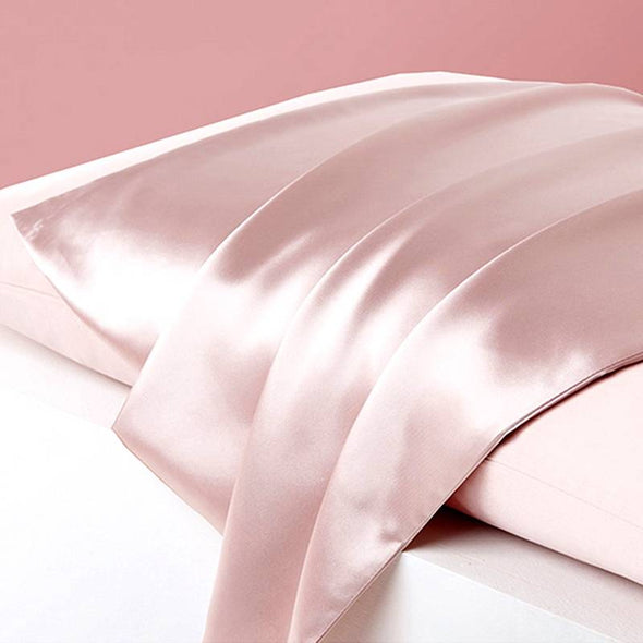 Silk pillowcase - Glowup Oman Ash pink