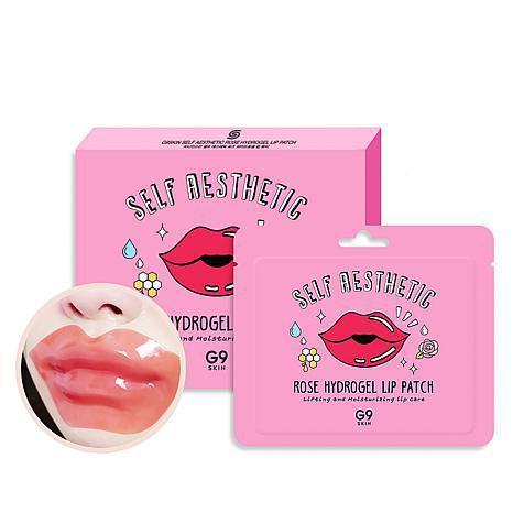 Self aesthetic rose hydrogel lip patch - Glowup Oman